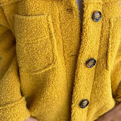 Lisbeth | Kort Ull Blazer med Klipper