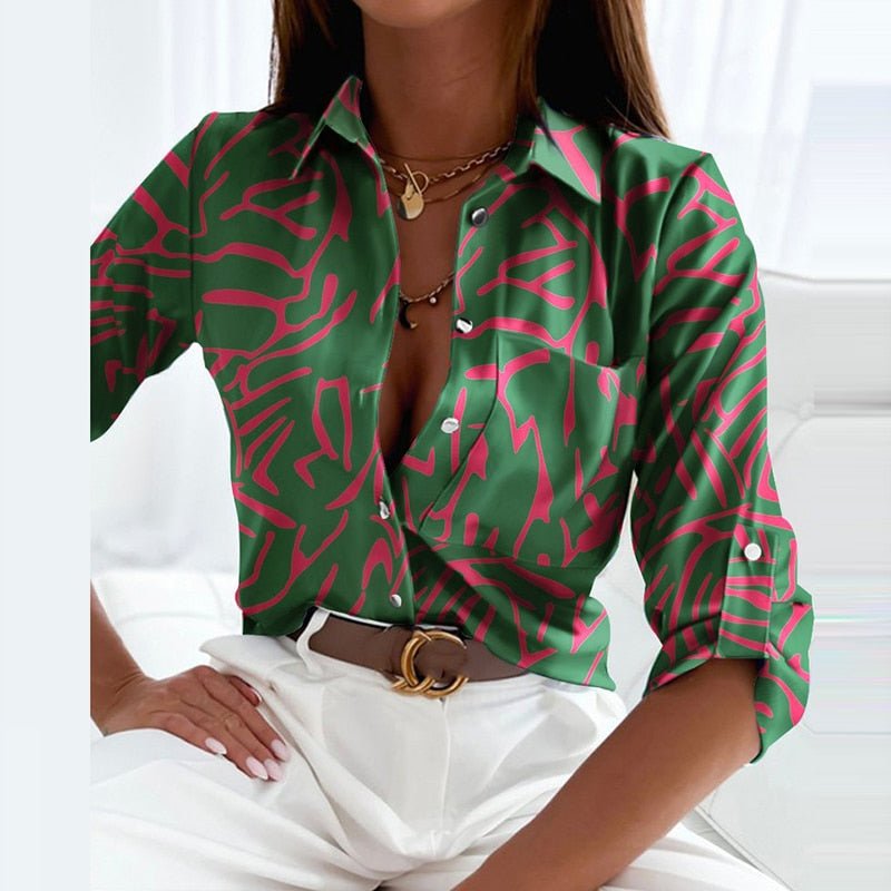 Eldbjørg | Elegant Bluse med Krage