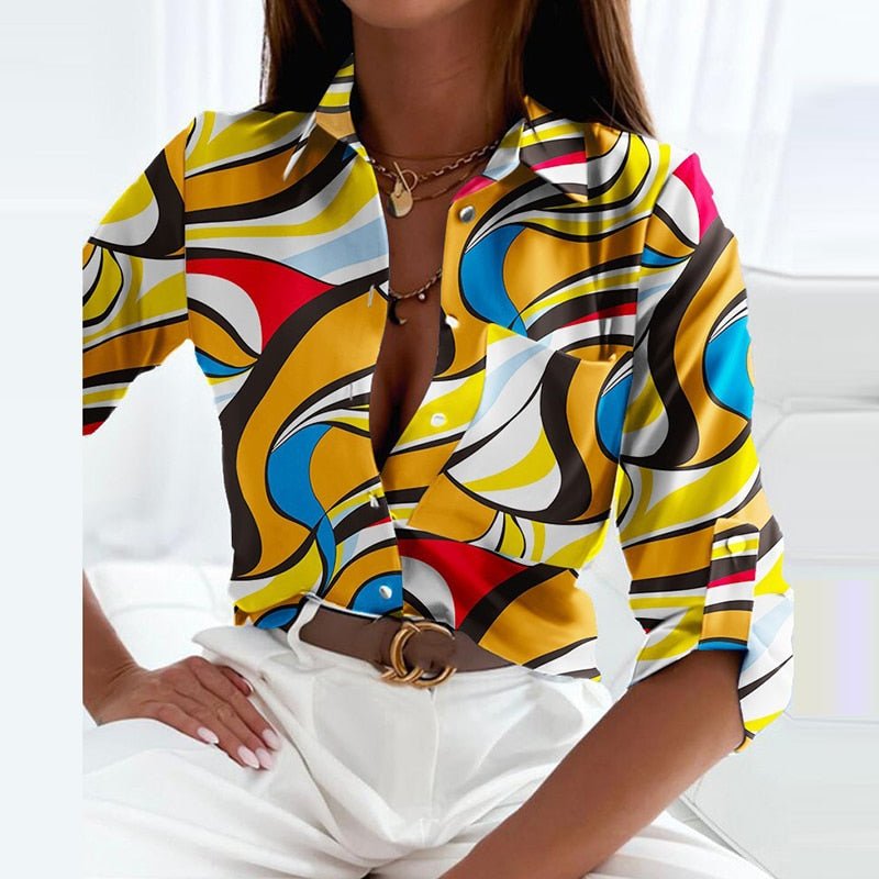 Eldbjørg | Elegant Bluse med Krage
