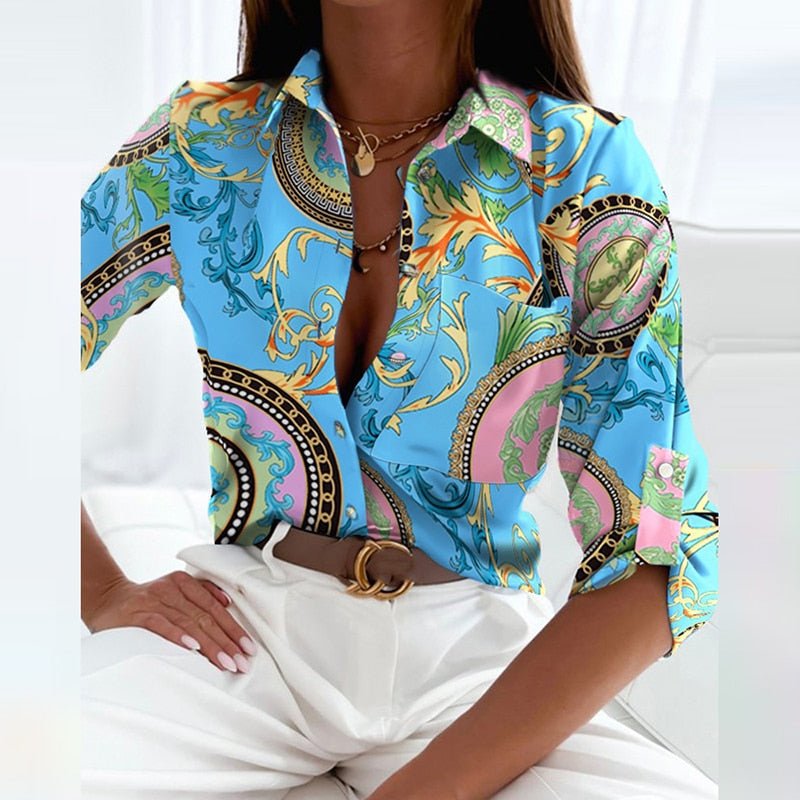 Eldbjørg | Elegant Bluse med Krage